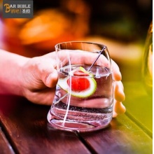 酒吧 弯月鸡尾酒杯帆船水杯弯月果汁杯艺术威士忌杯饮料杯弯弯杯
