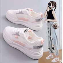 小白鞋子女春夏季薄款2021年新款ins潮百搭平底板鞋网鞋透气网面